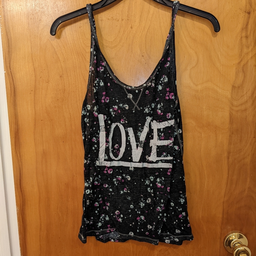 Mudd Tank Top, Size S, Black